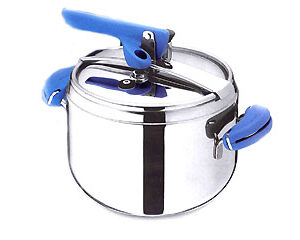 PENTOLA PRESSIONE MIA 5LT BLU